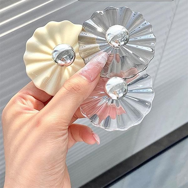 Petal Shaped Adhesive Wall Hooks (5Pcs)