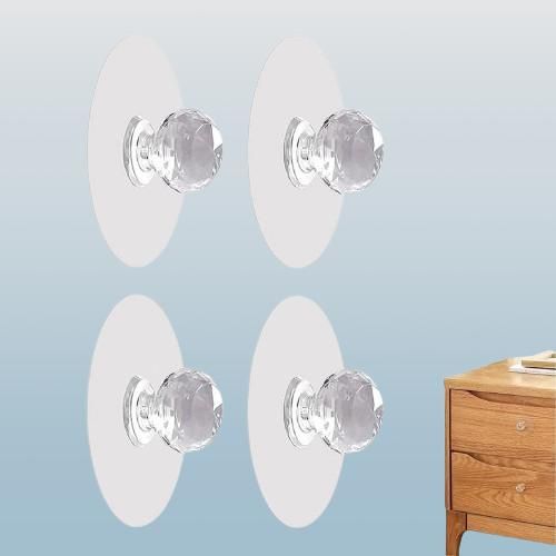 Cupboard,Bathroom Dresser, Furniture Door Window (Pack of 4)